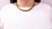 Collier Collier en or jaune 58 Facettes RA-143/1