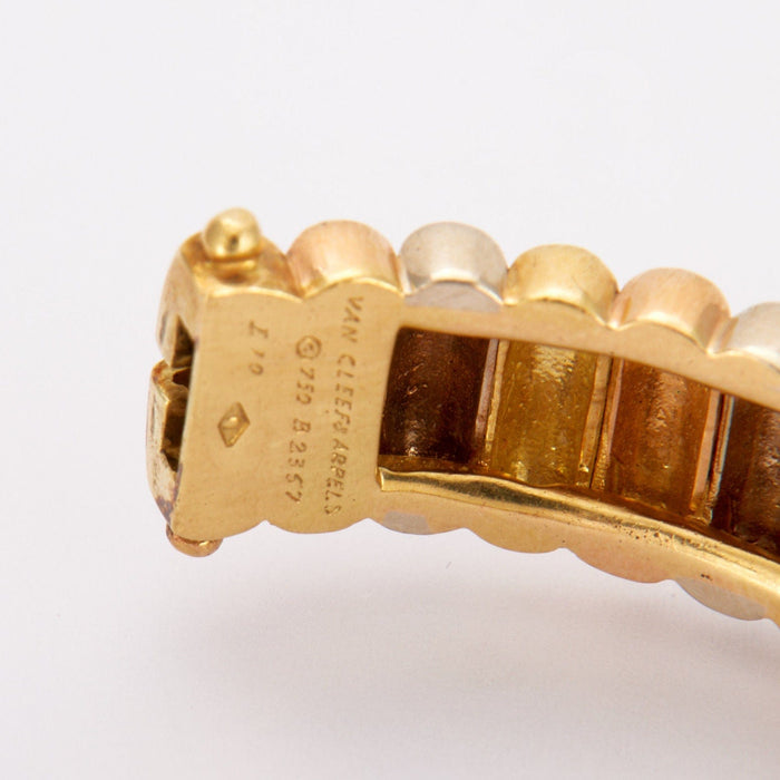 Bracelet Van Cleef & Arpels - Bracelet jonc 3 ors 58 Facettes
