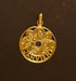 January Medal pendant in gold 58 Facettes 1013224