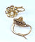 Boucles d'oreilles Boucles d’oreilles or jaune perles fines vers 1880 58 Facettes AB301