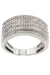 Bague 54 BAGUE MODERNE PAVAGE DIAMANTS 58 Facettes 041221