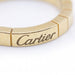 52 CARTIER Ring - LANIÈRE Gold Collection Ring 58 Facettes D358760SK