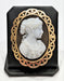 Brooch Yellow gold cameo brooch/pendant 58 Facettes TBU