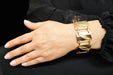 Bracelet Bracelet or jaune Années 70 58 Facettes RA/115