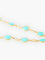 Collier Collier Vintage Or Turquoises 58 Facettes