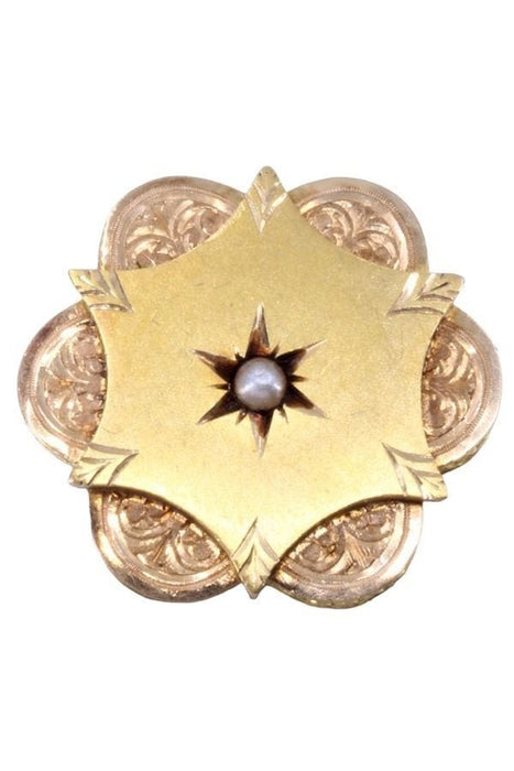 Broche BROCHE NAPOLÉON III PERLE 58 Facettes 056081