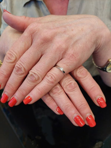 Bague SOLITAIRE DIAMANT 0.15 CARAT 58 Facettes 064631