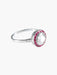 Ring 52 Art Deco style ring Diamonds Ruby 58 Facettes