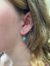 Earrings TURQUOISE PENDANT EARRINGS 58 Facettes 051531
