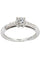 Bague SOLITAIRE "TU ES LE SEL DE MA VIE " MAUBOUSSIN 58 Facettes 044871