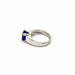 Ring Natural Ceylon Sapphire Ring 58 Facettes