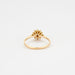 52 Solitaire Ring in Yellow Gold, diamonds 58 Facettes