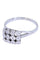Bague 56 BAGUE DIAMANTS ANNÉES 50' 58 Facettes 070391