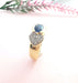 Ring Sapphire Diamond Ring Gold 58 Facettes AA 1623
