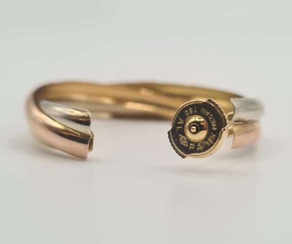 Boucles d'oreilles Boucles d'oreilles 3 ors 18 carats 58 Facettes