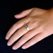 Ring 60 Emerald Diamond Ring 58 Facettes EL2-31