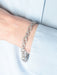 Bracelet 18-link diamond bracelet 58 Facettes