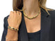Collier Collier Or Jaune Saphirs Diamants 58 Facettes 20400000735
