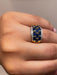 Bague Bague Saphirs Diamants 58 Facettes