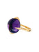 Ring 50 Pomellato “Veleno” ring in pink gold and amethyst. 58 Facettes 30591