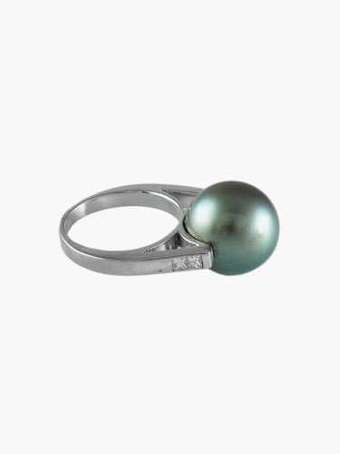 Bague Bague Perle de Tahiti 58 Facettes
