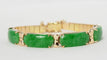 Bracelet Bracelet vintage Or jaune Jade Diamants 58 Facettes 31336