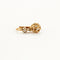 Boucles d'oreilles Dormeuses diamants en rose 58 Facettes