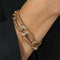 Bracelet GEORGES LENFANT, Rare Bracelet en Or & Diamants 58 Facettes