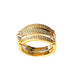 Ring 52 Set 3 Rings 3 Gold 58 Facettes 20400000675
