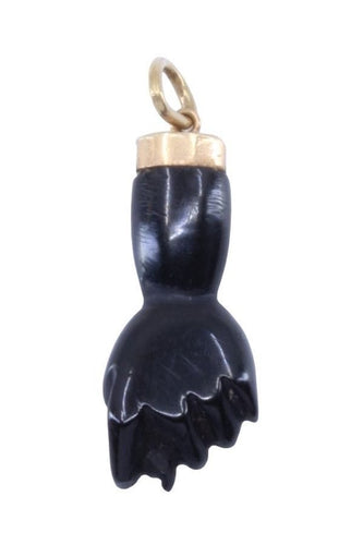 Pendentif PENDENTIF "MANO FIGA" EN ONYX 58 Facettes 071061