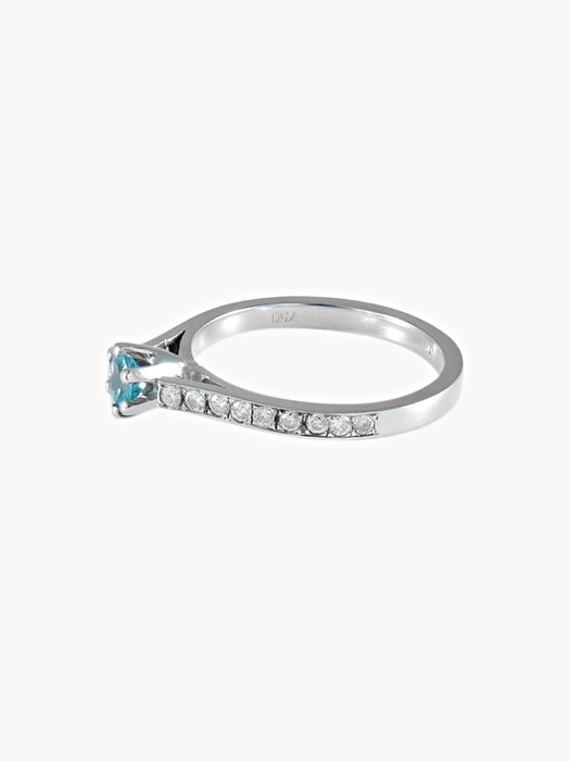 Bague Bague Aigue-Marine 58 Facettes