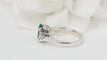 Bague 53.5 Bague Or Emeraude Diamants 58 Facettes 31392
