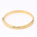 Smooth bracelet bracelet in yellow gold 58 Facettes E360341