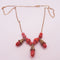 Collier Collier Or et Corail 58 Facettes