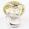 Bague 53 Bague Or Limonite et Diamants 58 Facettes
