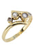 Ring 49 YOU AND ME NAPOLEON III PEARL AND DIAMOND RING 58 Facettes 052021