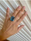 Bague Bague Diamant Aigue-Marine Santa Maria 25 Carats 58 Facettes