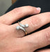Ring “Toi et Moi” ring in white gold and diamonds 58 Facettes