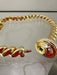 PIAGET necklace - VINTAGE TWISTED ARYCULE NECKLACE YELLOW GOLD & DIAMONDS 58 Facettes REF