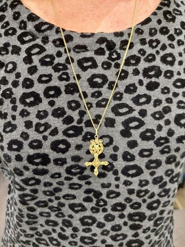 Pendentif CROIX DU SUD ANCIENNE 58 Facettes 074861