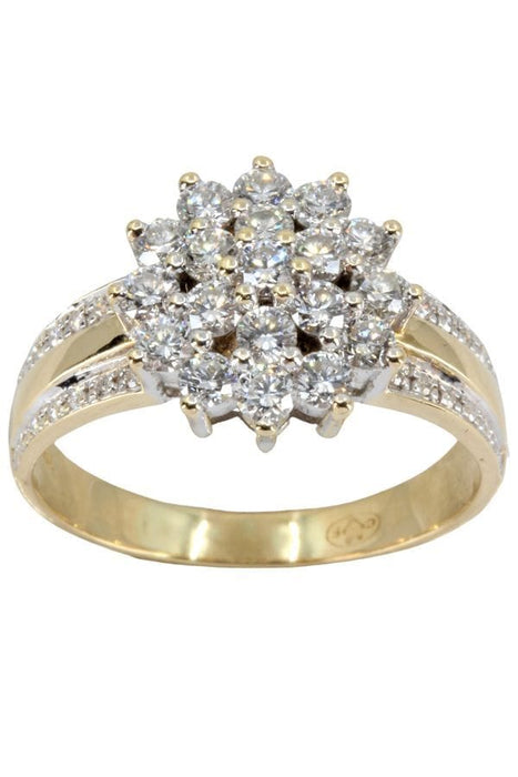 Bague BAGUE FLEUR DIAMANTS 58 Facettes 048911