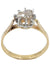 OLD DIAMOND SOLITAIRE RING 58 Facettes 050341