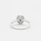 Bague 55 Bague Diamant Garden Ovale 58 Facettes 002.926