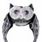 Bague 55 BOUCHERON - Bague Hibou Améthystes Saphirs Diamants 58 Facettes