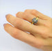 Bague 54.5 Bague Fleur 2 Ors Diamant 58 Facettes 20400000562