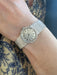 Watch Vintage Mechanical Watch Diamonds Gold Gray 58 Facettes M99