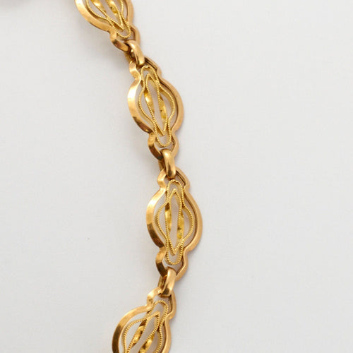 Bracelet Bracelet maillons filigranés Or 58 Facettes