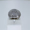 Bague 55 Bague boule Or blanc Diamant 58 Facettes