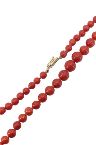 Collier COLLIER  CORAIL EN CHUTE 58 Facettes 068681