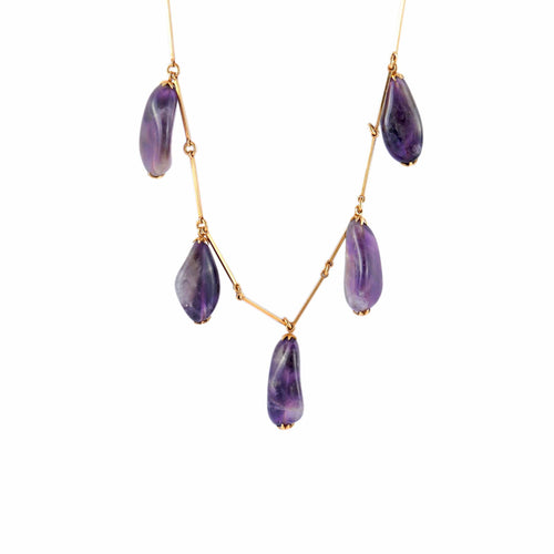 Collier Collier Améthystes 58 Facettes